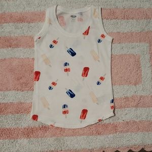 Popsicle Print Tank Top